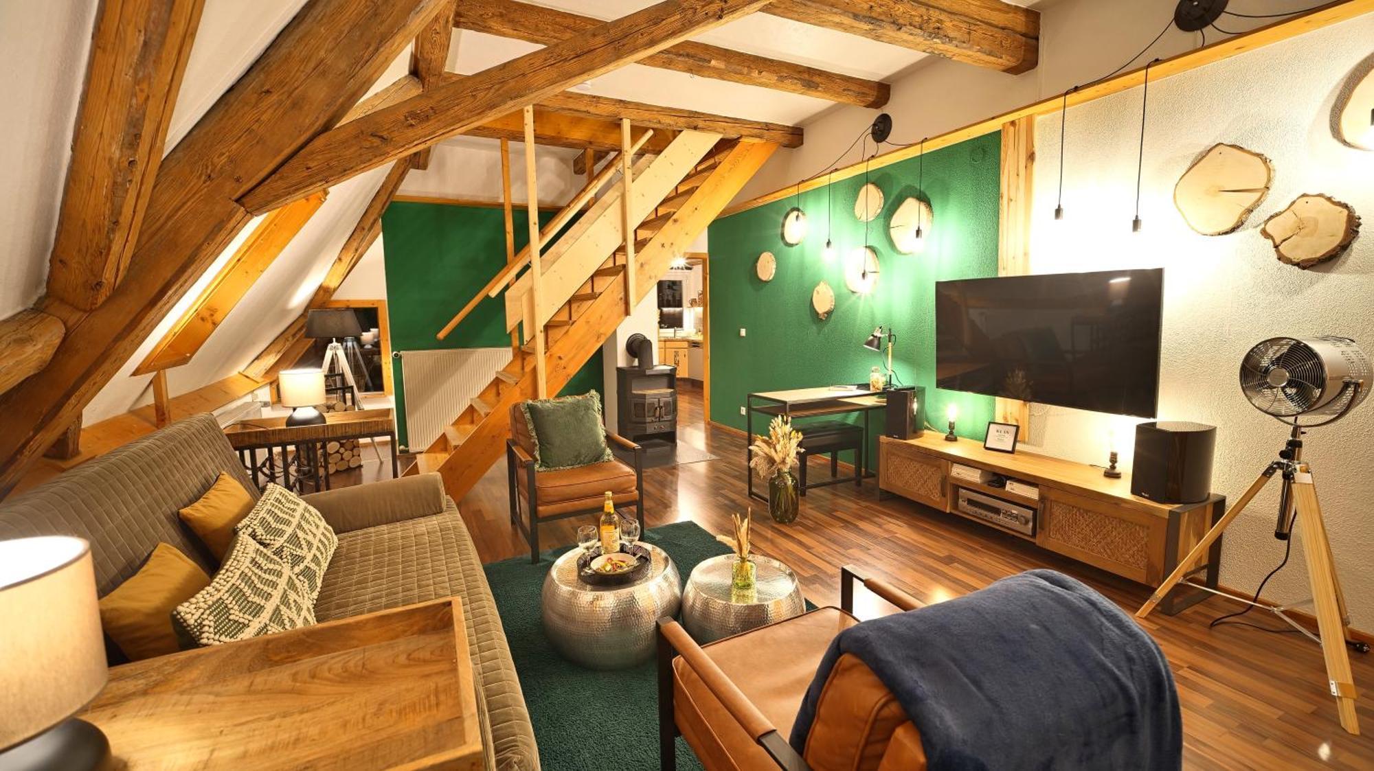 Green Loft Schwarzwald - Dach-Balkon--Musik-Ecke Fluorn-Winzeln 외부 사진